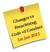 Changes to Franchising Code of Conduct